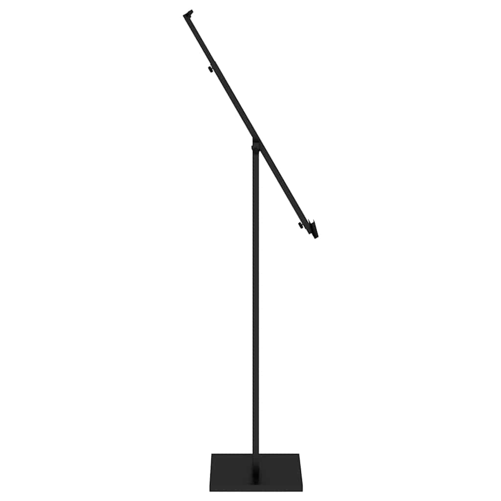 Espositori per Fiere 2 pcs Nero 26,5 x 26,5 x 150 cm Acciaio