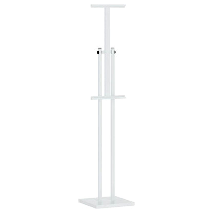 Espositori per Fiere 2 pcs Bianco 26,5 x 26,5 x 150 cm Acciaio