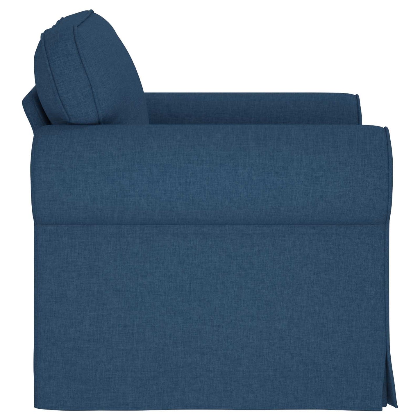 Divano Blu 215 x 82 x 80 cm Tessuto