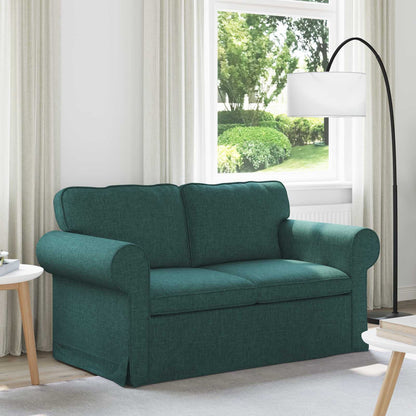Divano Verde Scuro 155 x 82 x 80 cm Tessuto