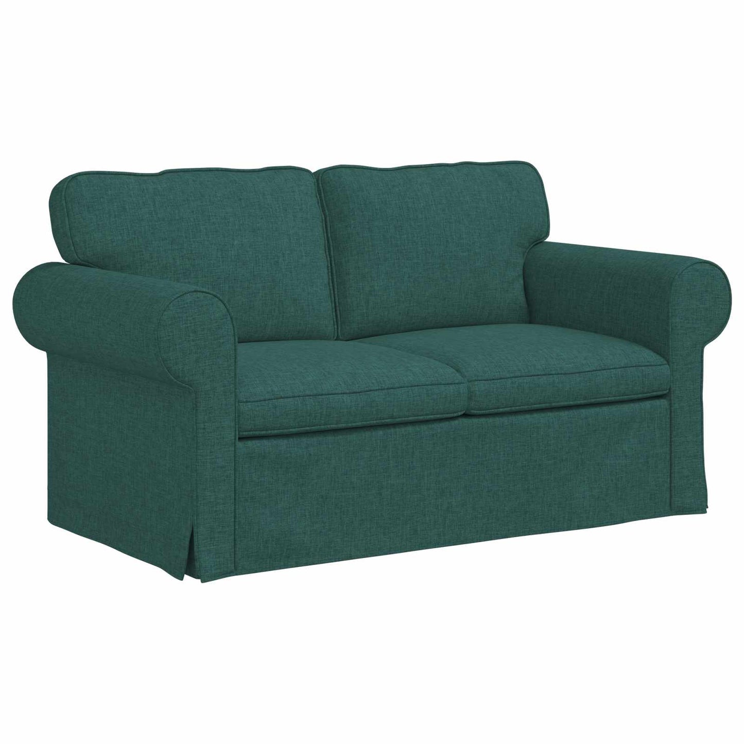 Divano Verde Scuro 155 x 82 x 80 cm Tessuto