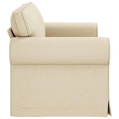 Divano Crema 155 x 82 x 80 cm Tessuto