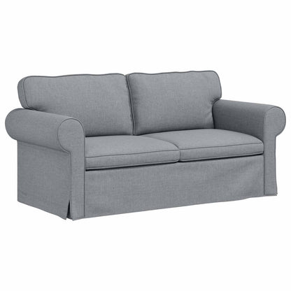 Divano Grigio chiaro 175 x 82 x 80 cm Tessuto