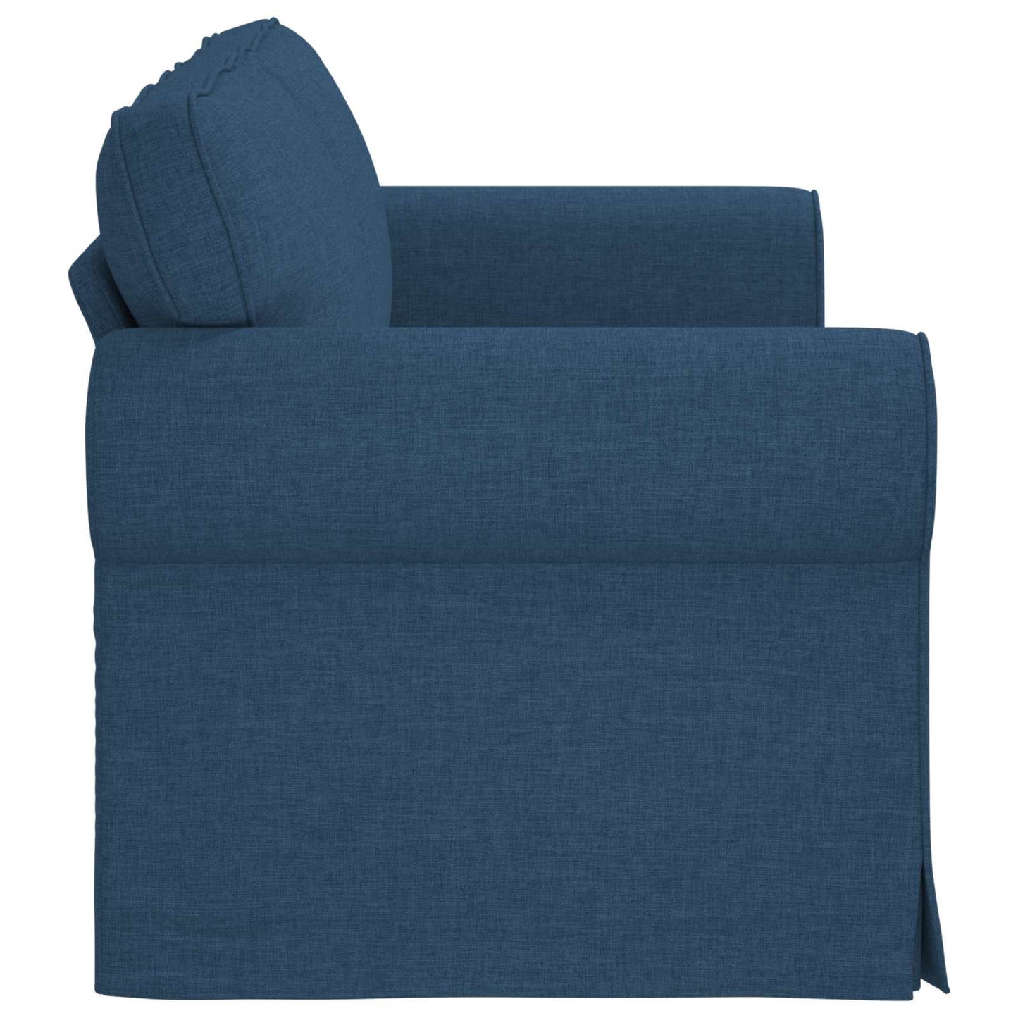 Divano Blu 215 x 82 x 80 cm Tessuto