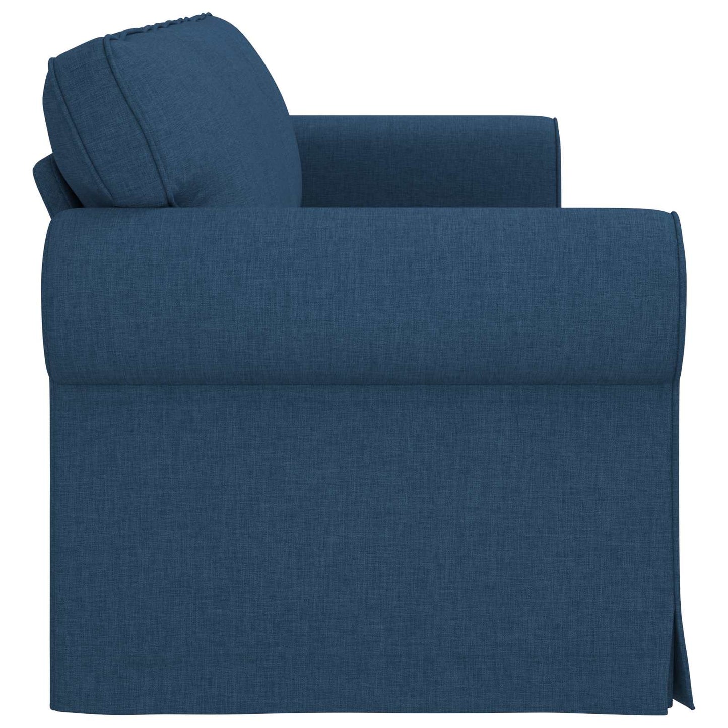 Divano Blu 245 x 82 x 80 cm Tessuto