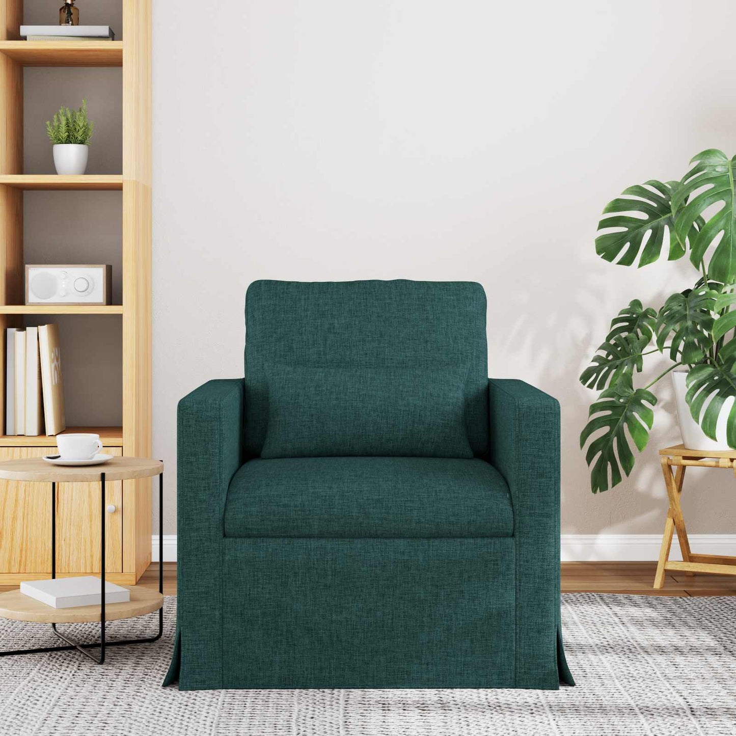 Divano Verde Scuro 78 x 78 x 80 cm Tessuto