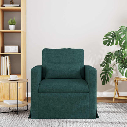 Divano Verde Scuro 78 x 78 x 80 cm Tessuto