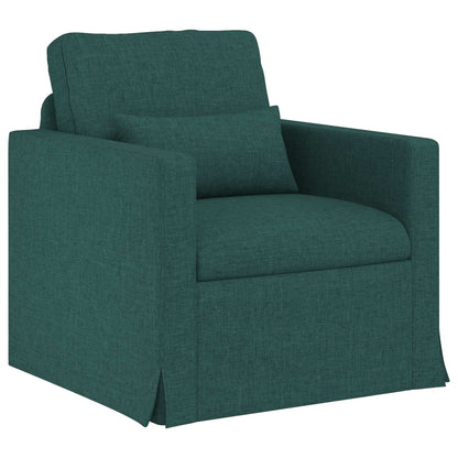 Divano Verde Scuro 78 x 78 x 80 cm Tessuto