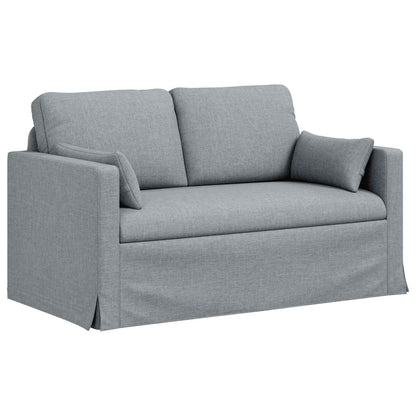 Divano Grigio chiaro 139 x 78 x 80 cm Tessuto