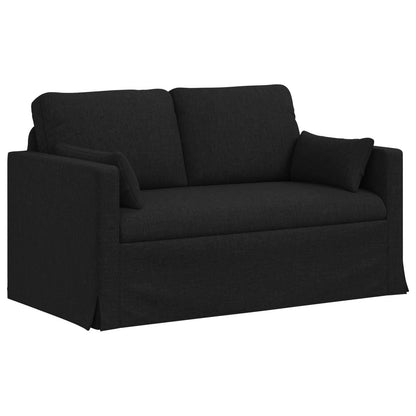 Divano Nero 139 x 78 x 80 cm Tessuto