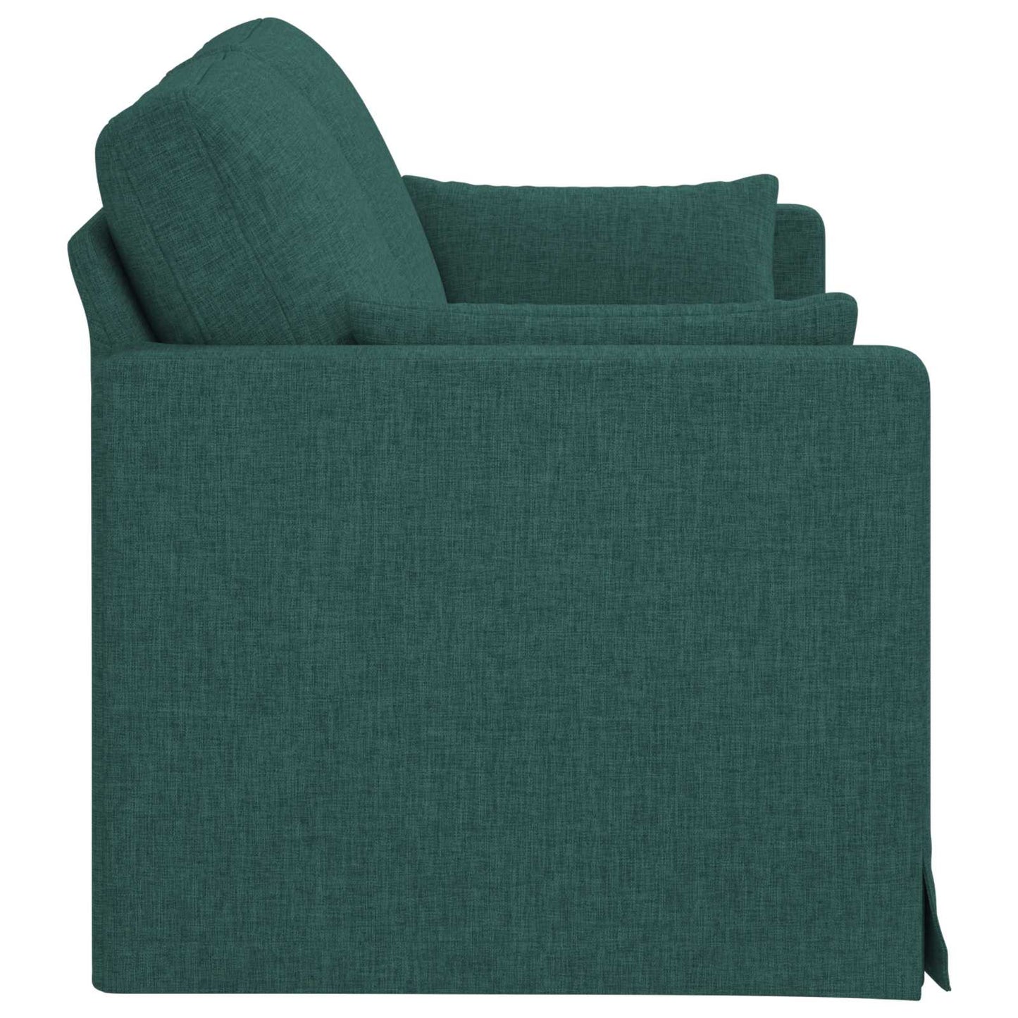 Divano Verde Scuro 158 x 78 x 80 cm Tessuto