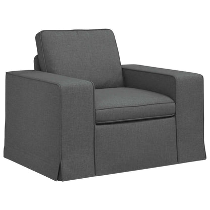 Divano Grigio scuro 103 x 80 x 82 cm Tessuto