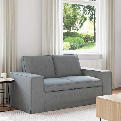 Divano Grigio chiaro 162 x 80 x 82 cm Tessuto