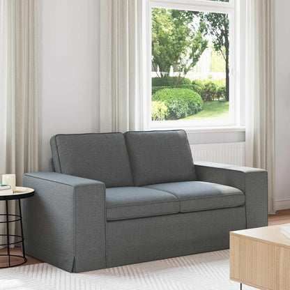 Divano Grigio scuro 162 x 80 x 82 cm Tessuto