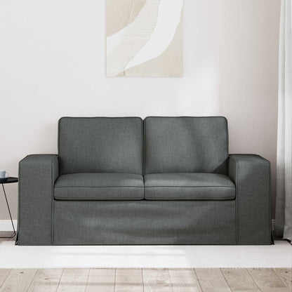 Divano Grigio scuro 162 x 80 x 82 cm Tessuto