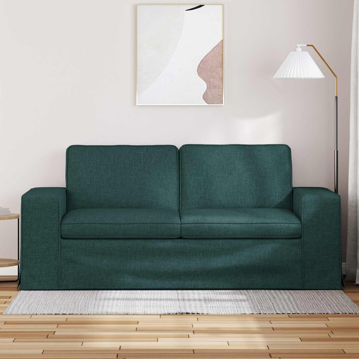 Divano Verde Scuro 182 x 80 x 82 cm Tessuto