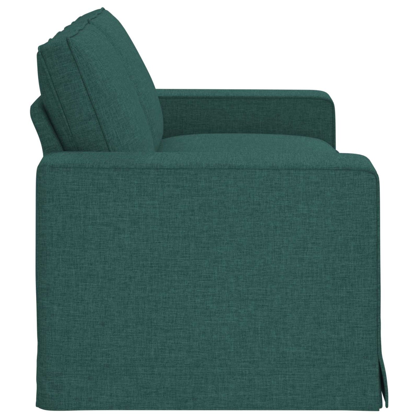 Divano Verde Scuro 182 x 80 x 82 cm Tessuto
