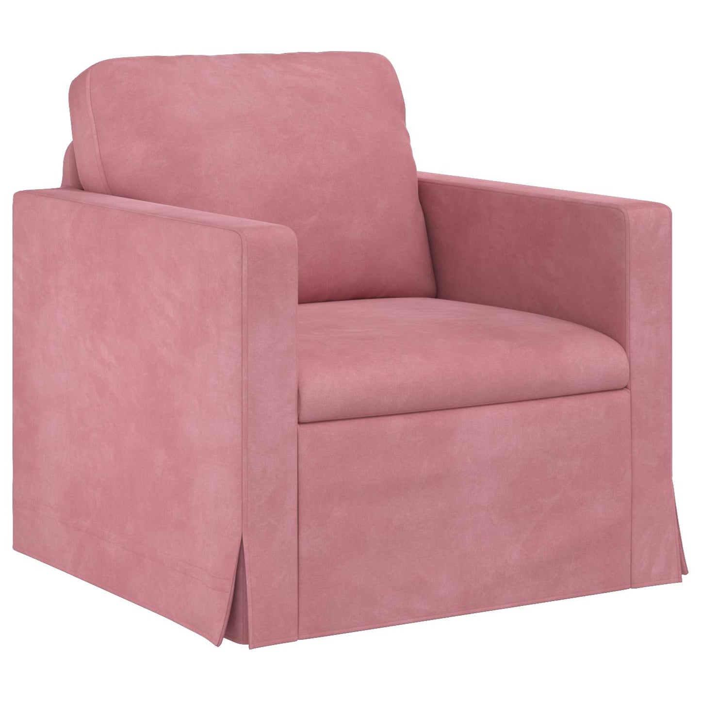 Divano Rosa 78 x 78 x 80 cm Velluto