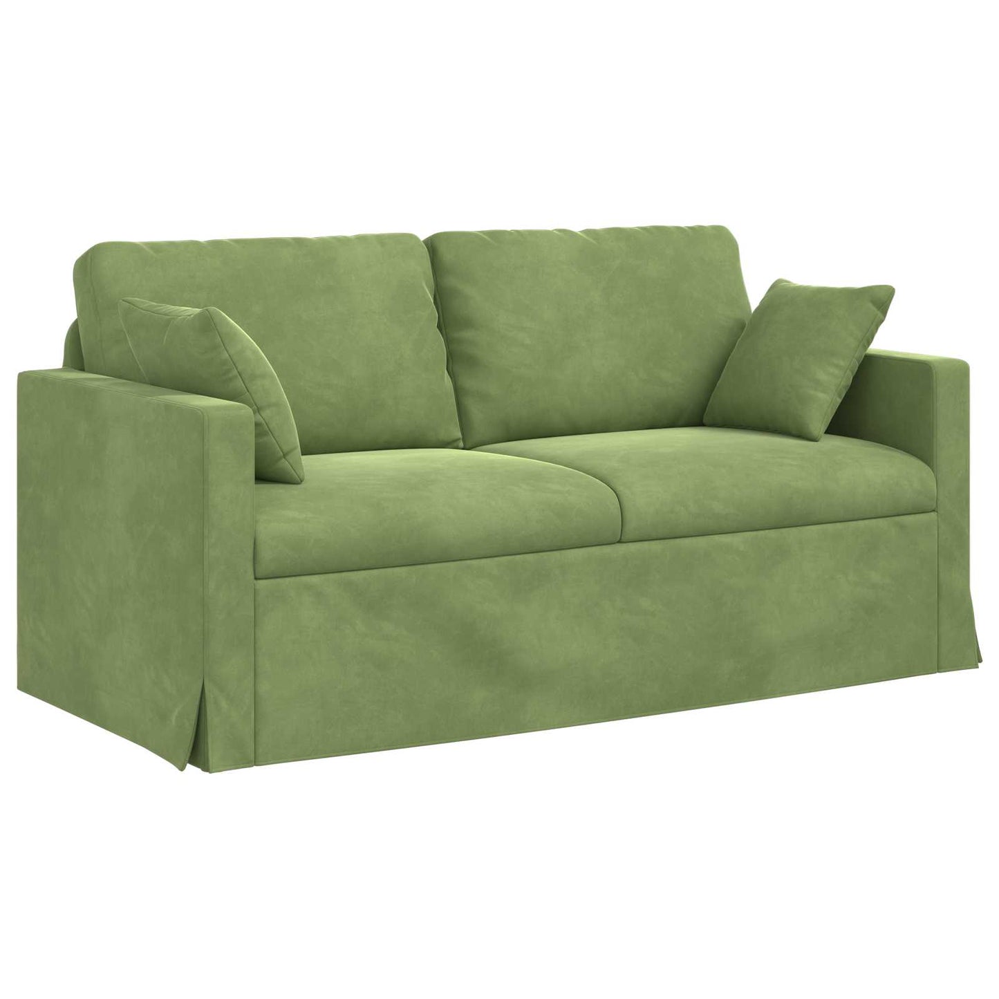 Divano Verde chiaro 158 x 78 x 80 cm Velluto