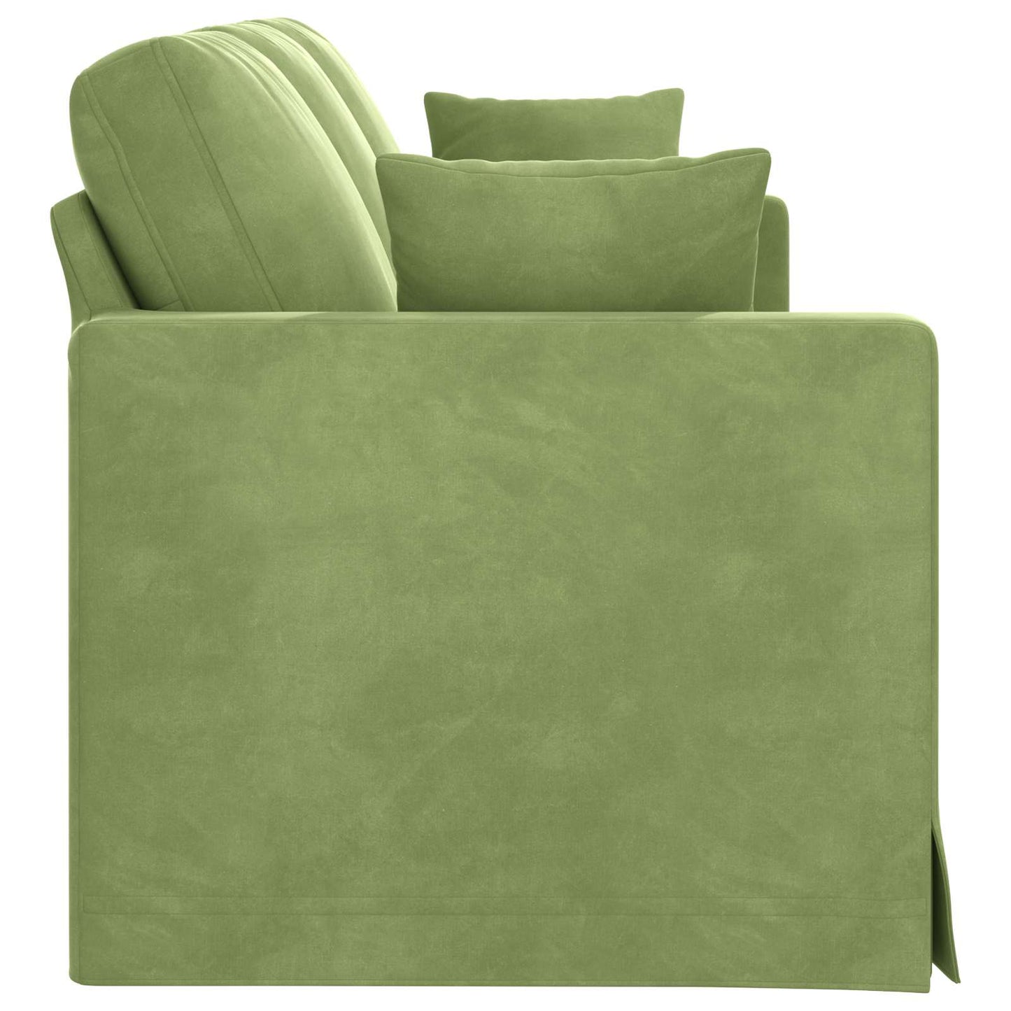 Divano Verde chiaro 198 x 78 x 80 cm Velluto