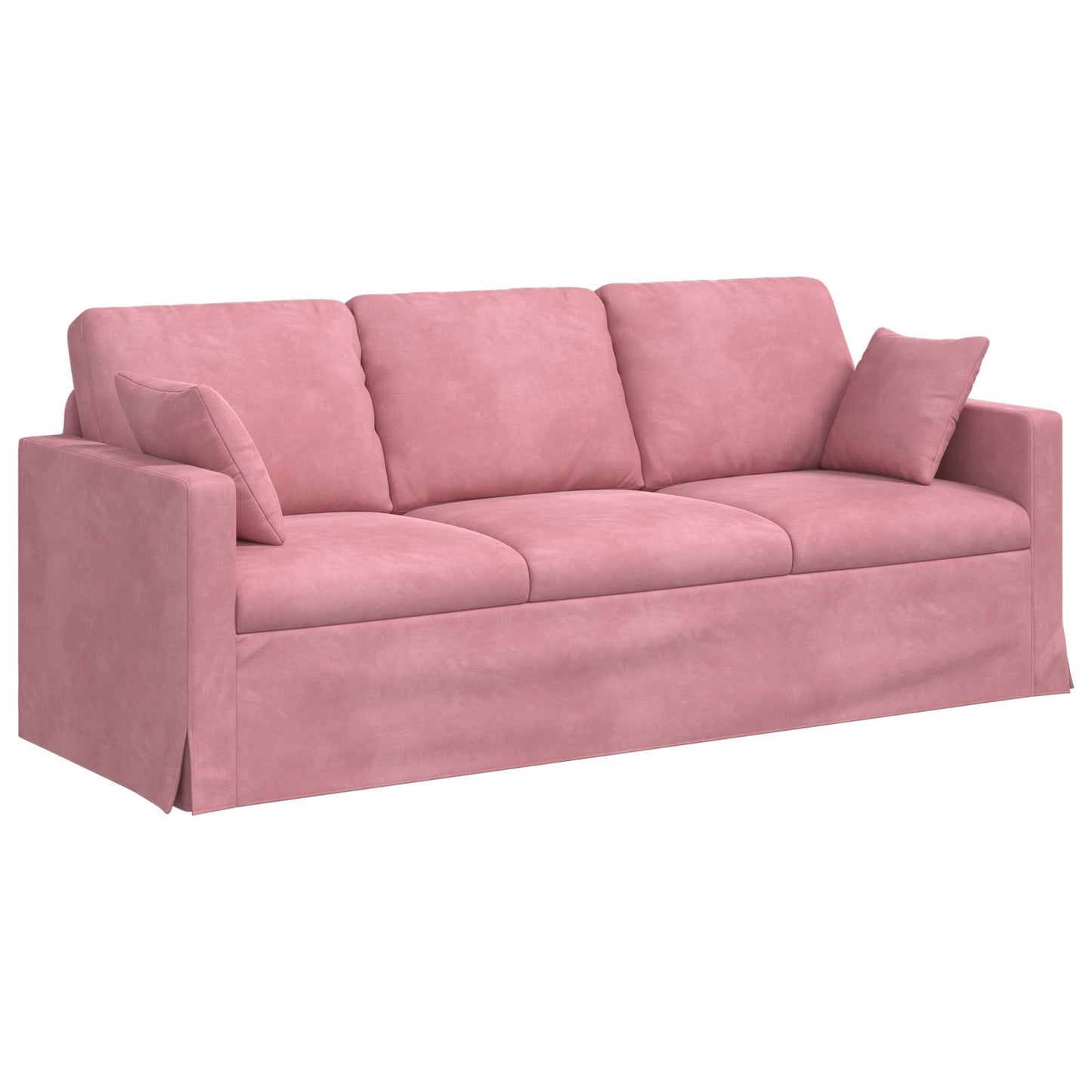 Divano Rosa 198 x 78 x 80 cm Velluto