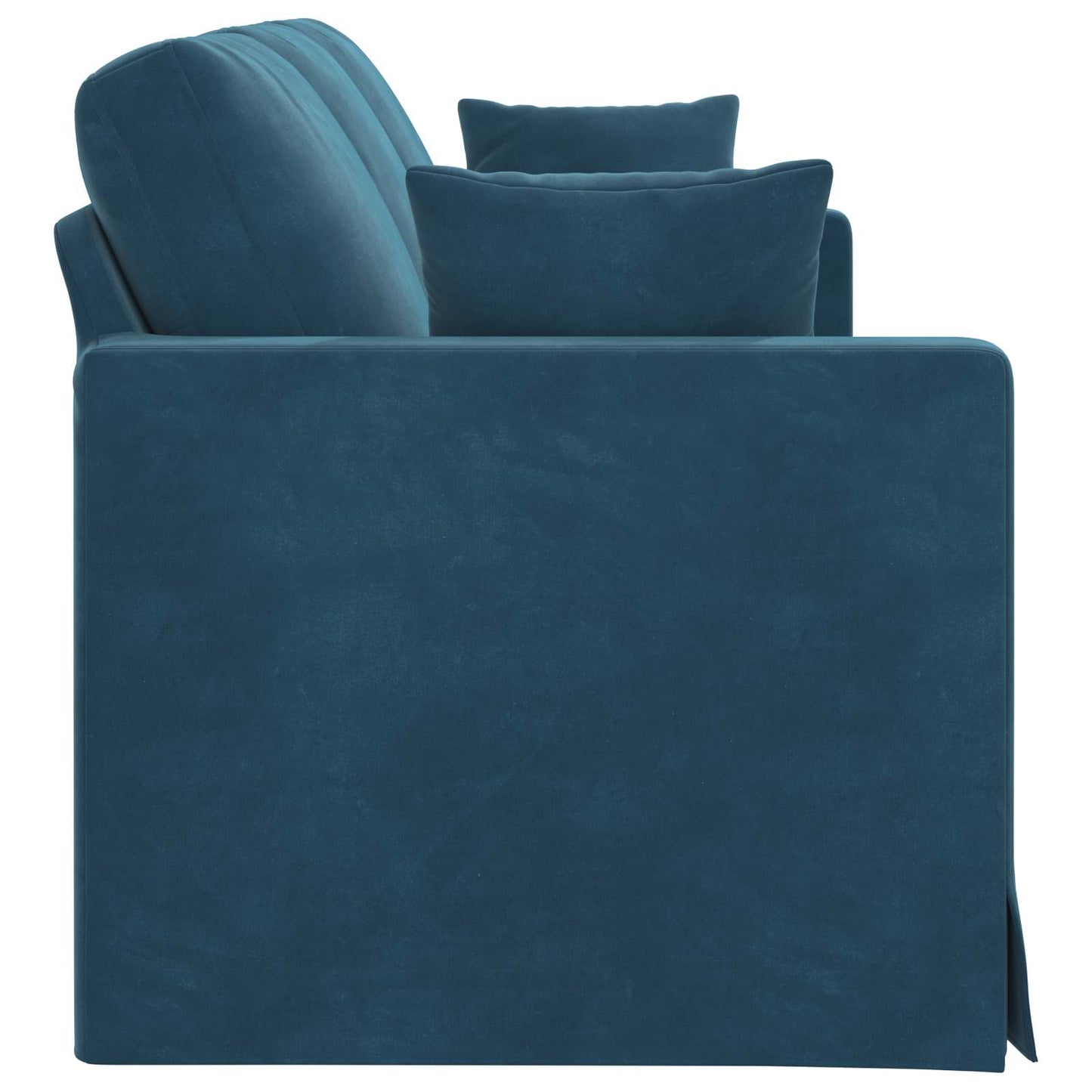 Divano Blu 198 x 78 x 80 cm Velluto