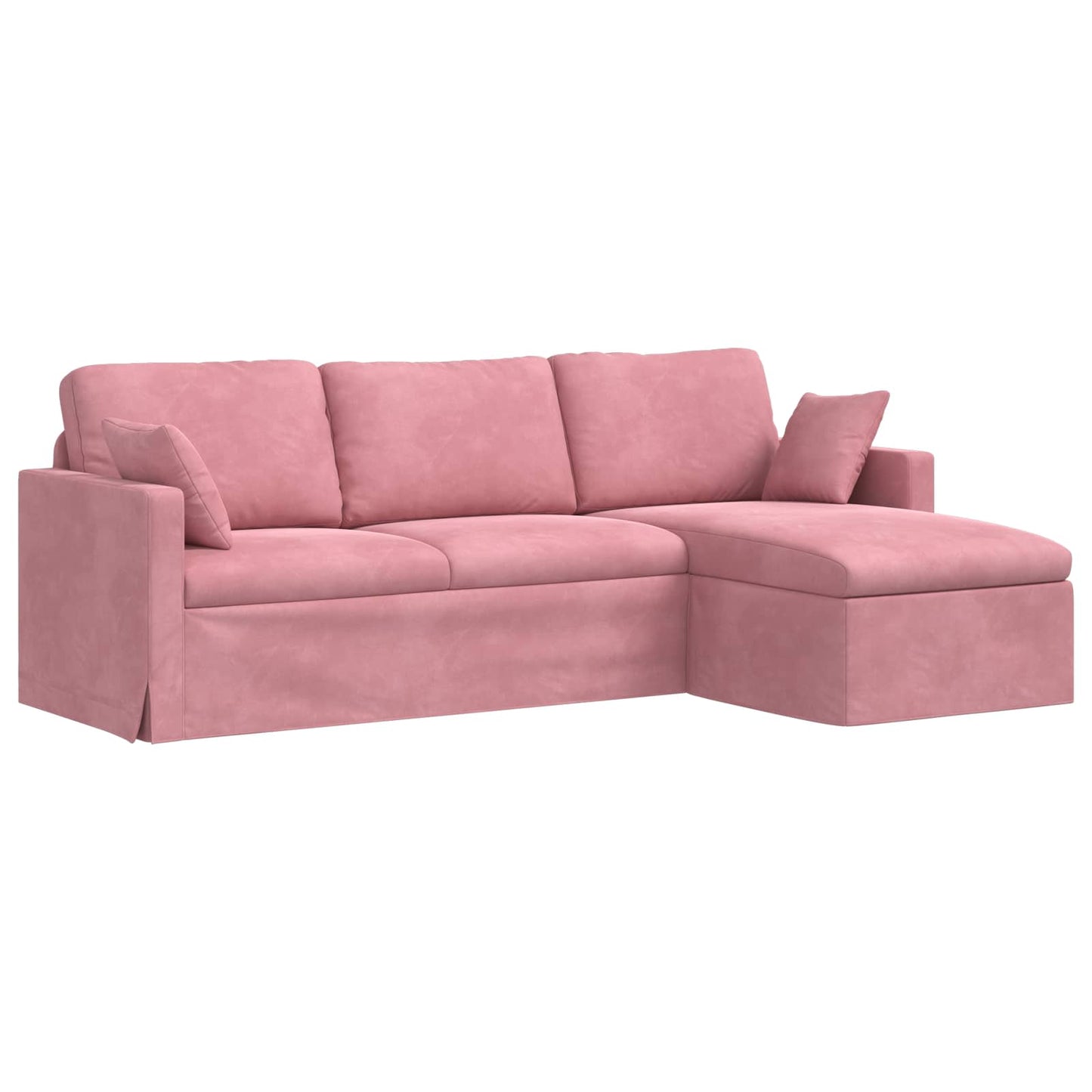 Divano Rosa 198 x 134 x 80 cm Velluto