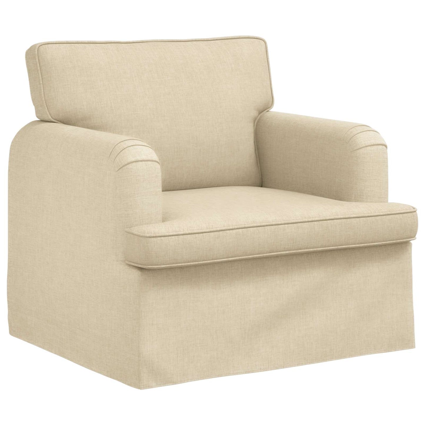 Divano Crema 84 x 80 x 85 cm Tessuto
