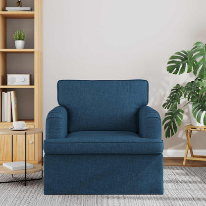 Divano Blu 84 x 80 x 85 cm Tessuto
