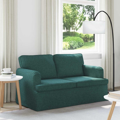 Divano Verde Scuro 144 x 80 x 85 cm Tessuto