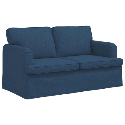 Divano Blu 144 x 80 x 85 cm Tessuto