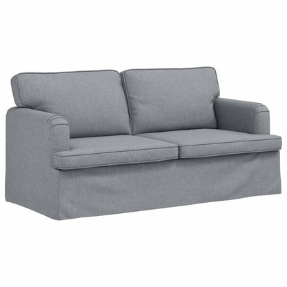 Divano Grigio chiaro 142 x 80 x 85 cm Tessuto