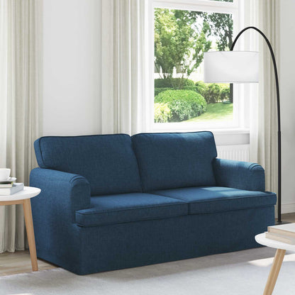 Divano Blu 142 x 80 x 85 cm Tessuto