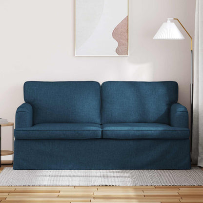 Divano Blu 142 x 80 x 85 cm Tessuto