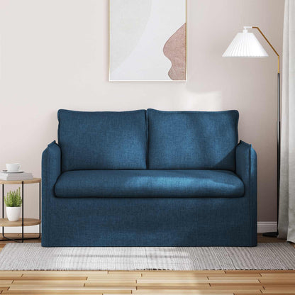 Divano Blu 136 x 82 x 85 cm Tessuto
