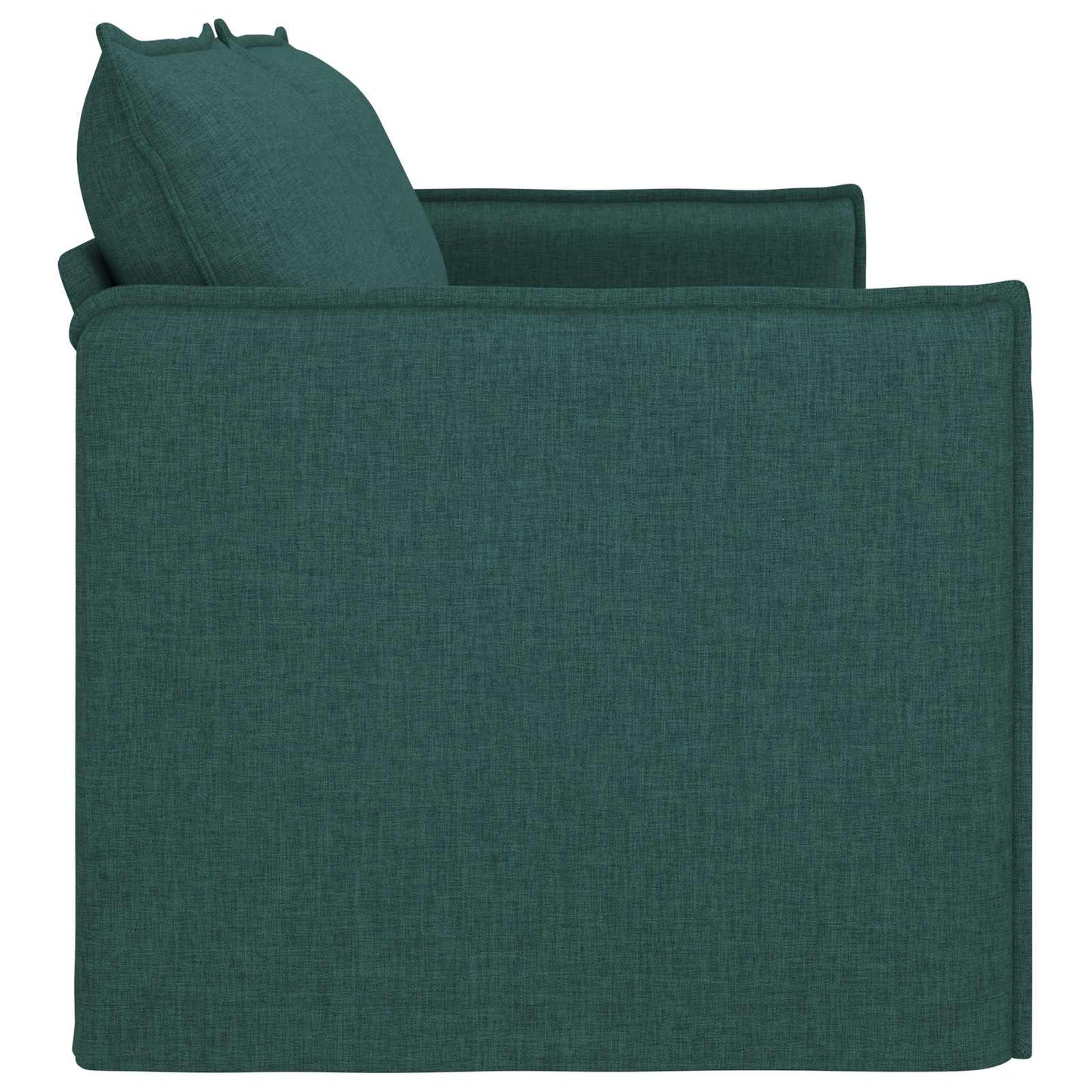 Divano Verde Scuro 196 x 82 x 85 cm Tessuto