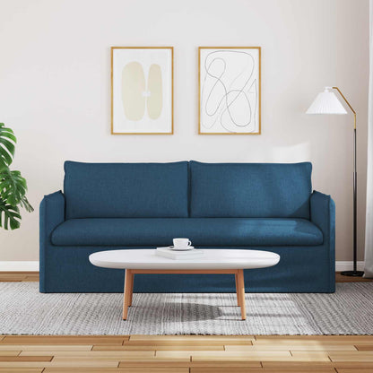 Divano Blu 196 x 82 x 85 cm Tessuto