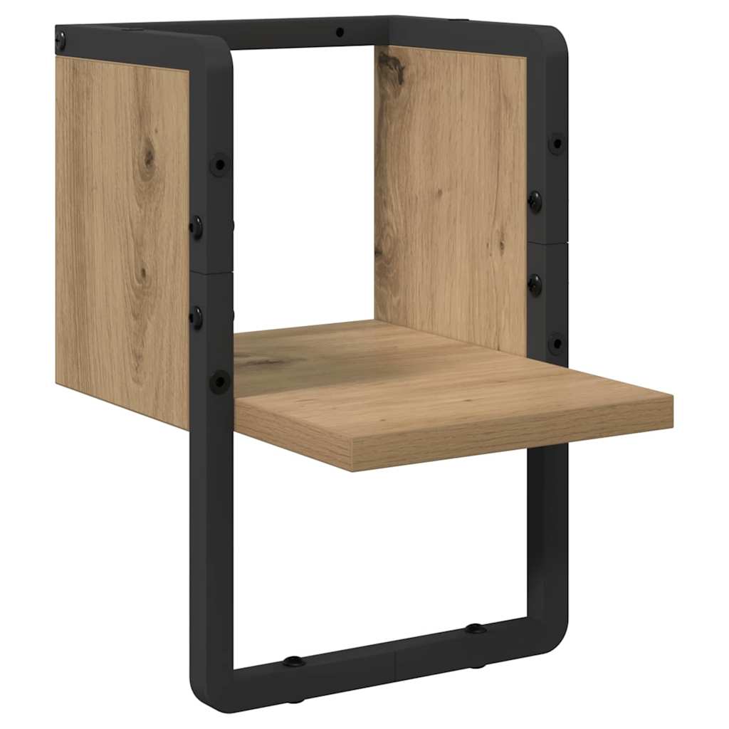 Scaffale da parete Rovere Artigianale 20 x 25 x 30 cm