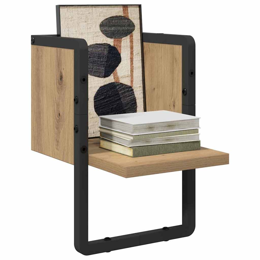Scaffale da parete Rovere Artigianale 20 x 25 x 30 cm