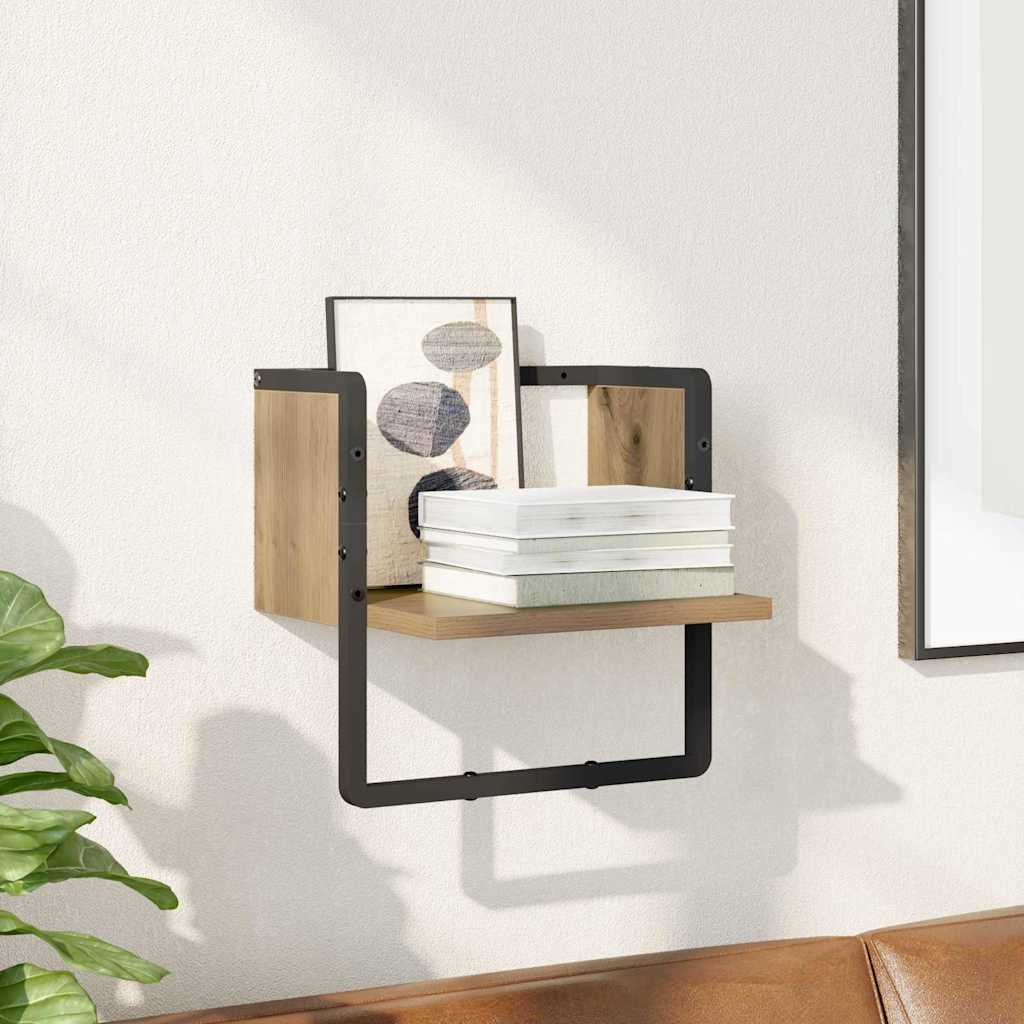 Scaffale da parete Rovere Artigianale 30 x 25 x 30 cm