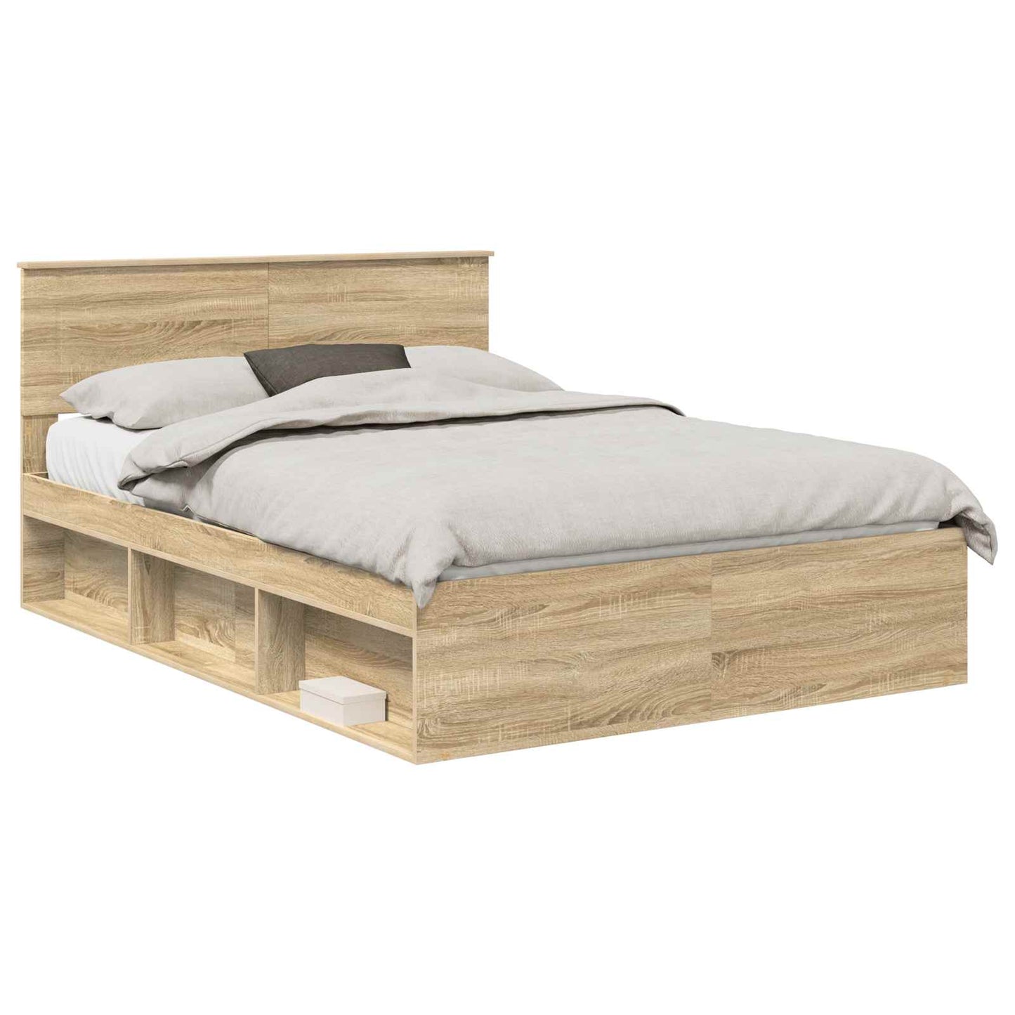 Struttura del letto Sonoma 160 x 200 cm Legno multistrato
