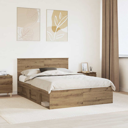 Struttura del letto Rovere artigianale 150 x 200 cm