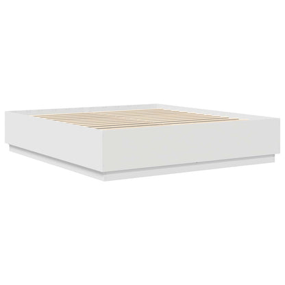 Struttura del letto Bianco 180 x 200 cm Legno multistrato