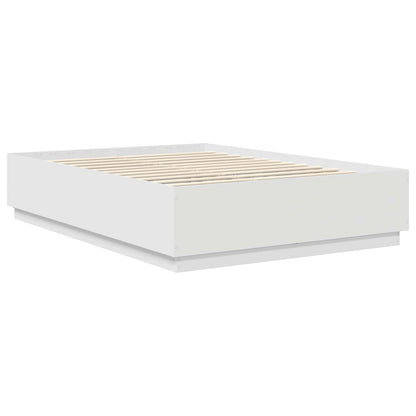 Struttura del letto Bianco 160 x 200 cm Legno multistrato