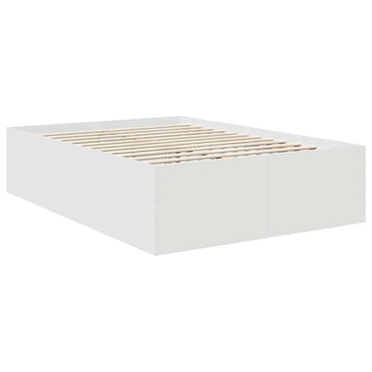 Struttura del letto Bianco 150 x 200 cm Legno multistrato
