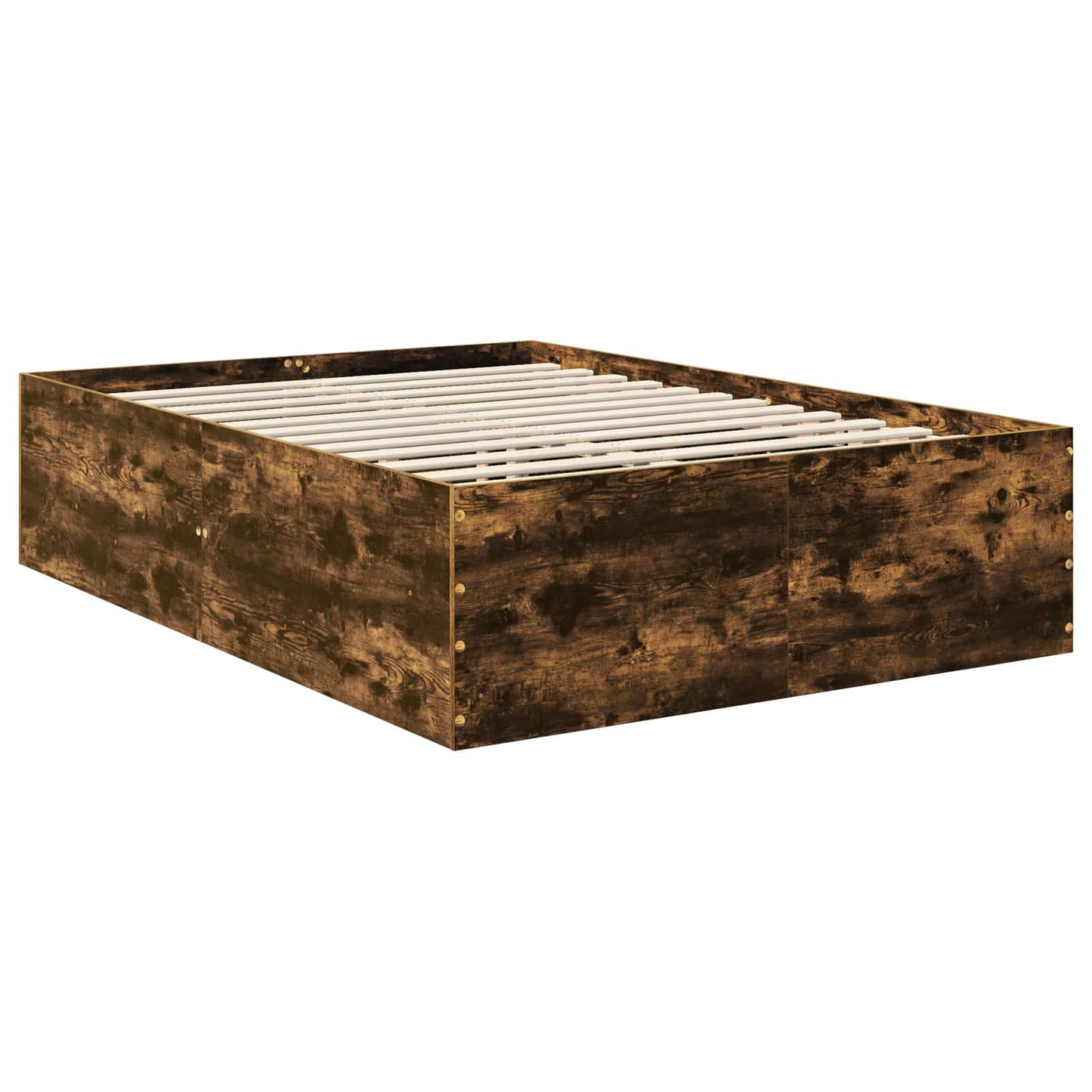 Struttura del letto Rovere fumÃ© 150 x 200 cm Legno multistrato