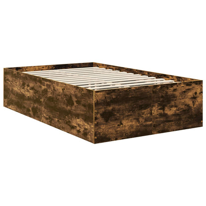 Struttura del letto Rovere fumÃ© 120 x 200 cm Legno multistrato