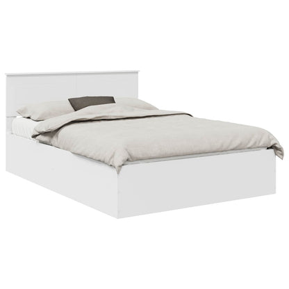 Struttura del letto Bianco 150 x 200 cm Legno multistrato