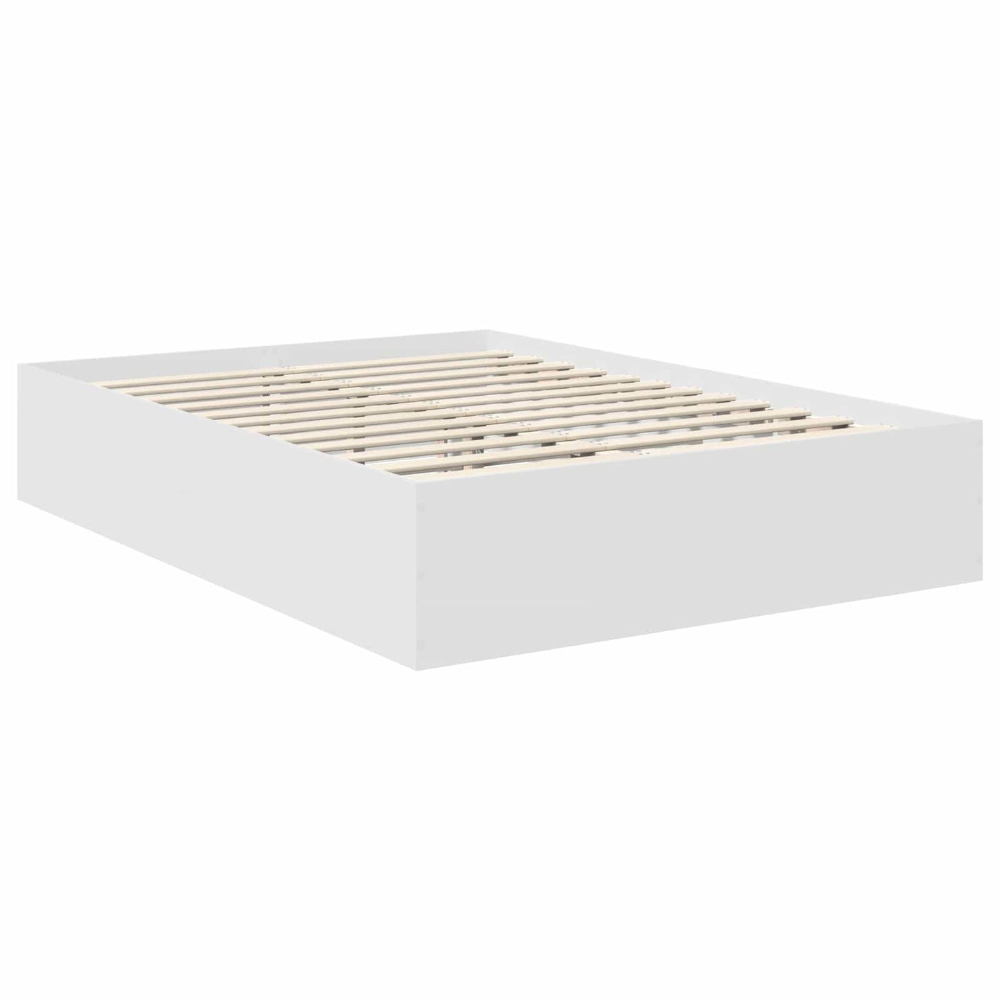 Struttura del letto Bianco 150 x 200 cm Legno multistrato