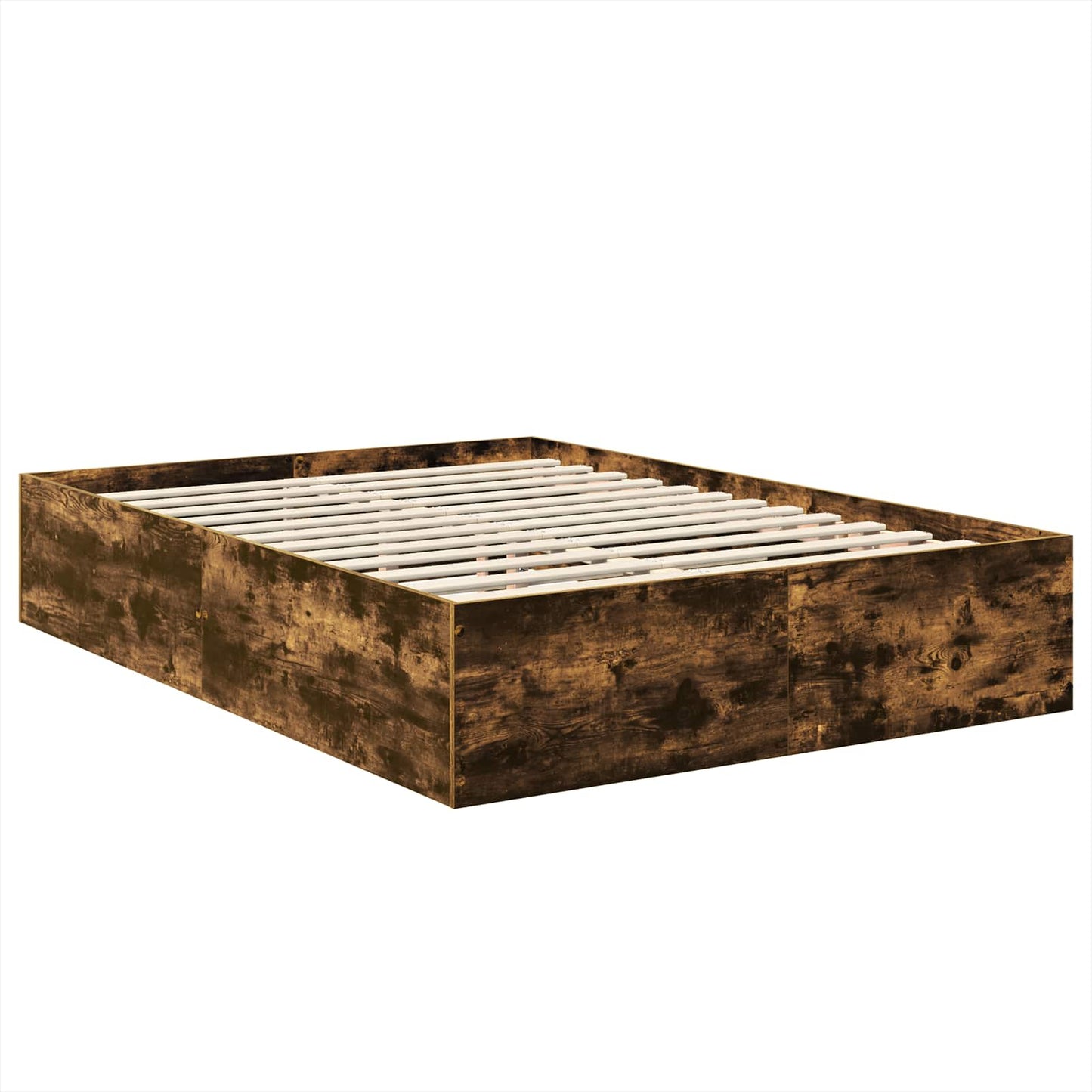 Struttura del letto Rovere fumÃ© 150 x 200 cm Legno multistrato
